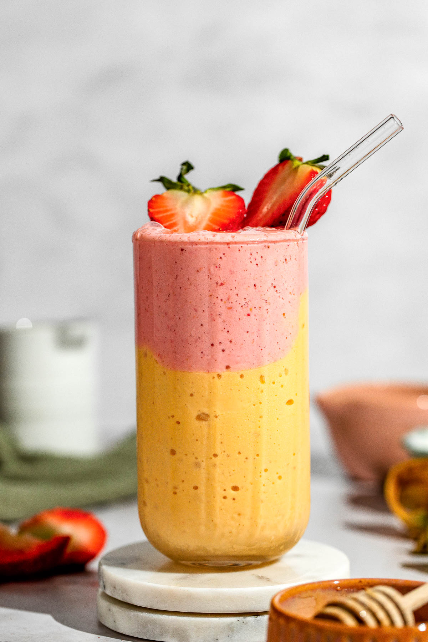 Mango Strawberry Smoothie