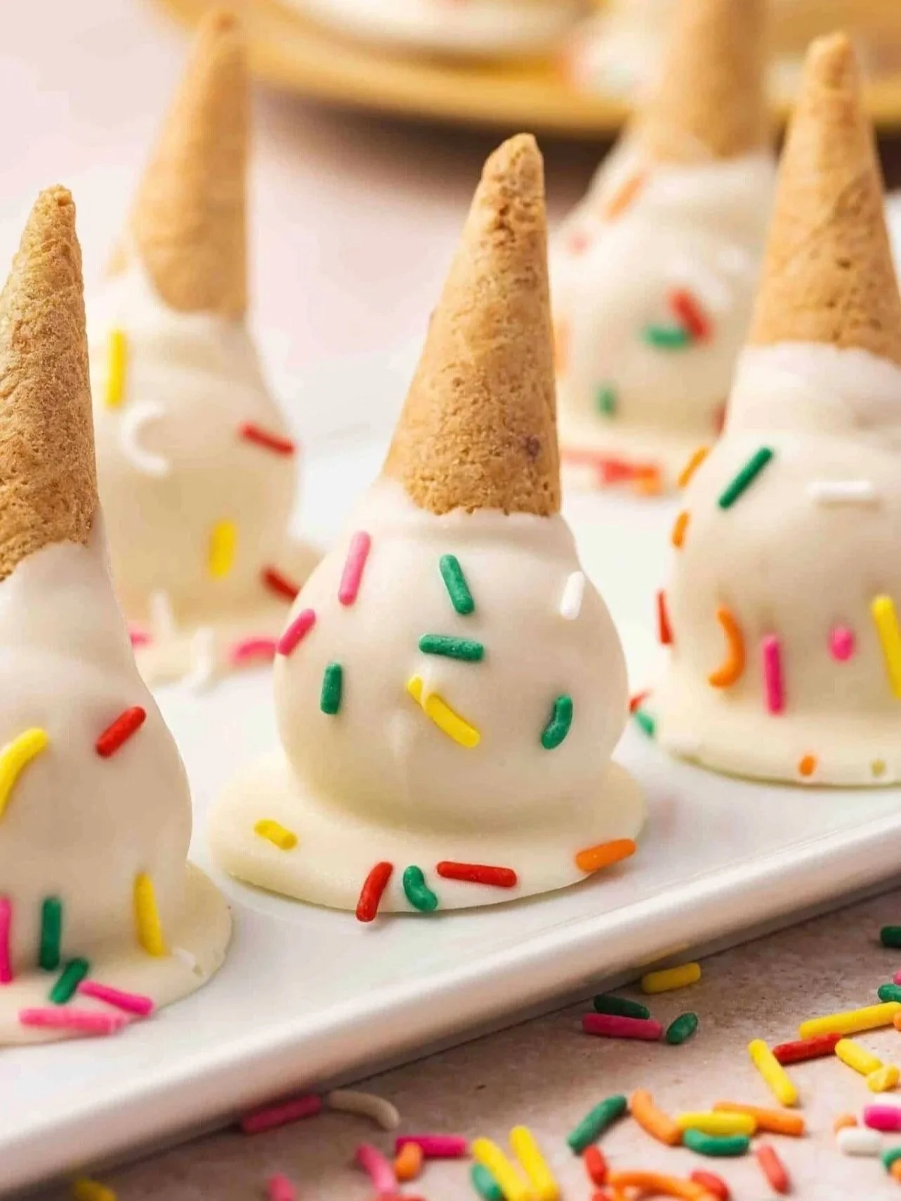 Ice Cream Cone Cake Pops