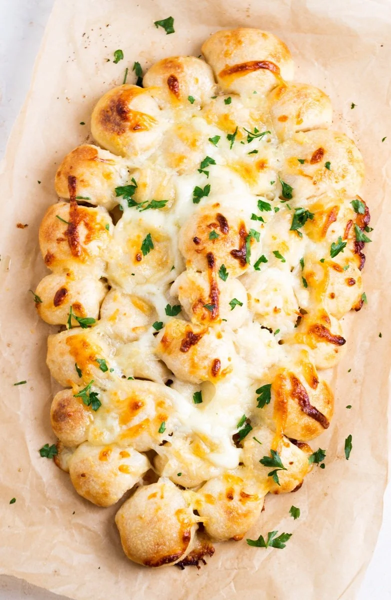 Pull Apart Football Bread