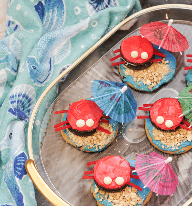 Beach Crab Cookies