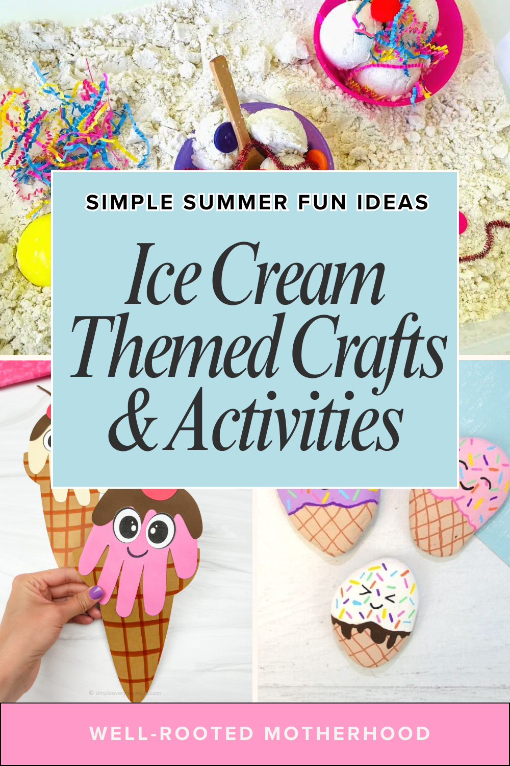 Ice Cream Themed Crafts & Activities