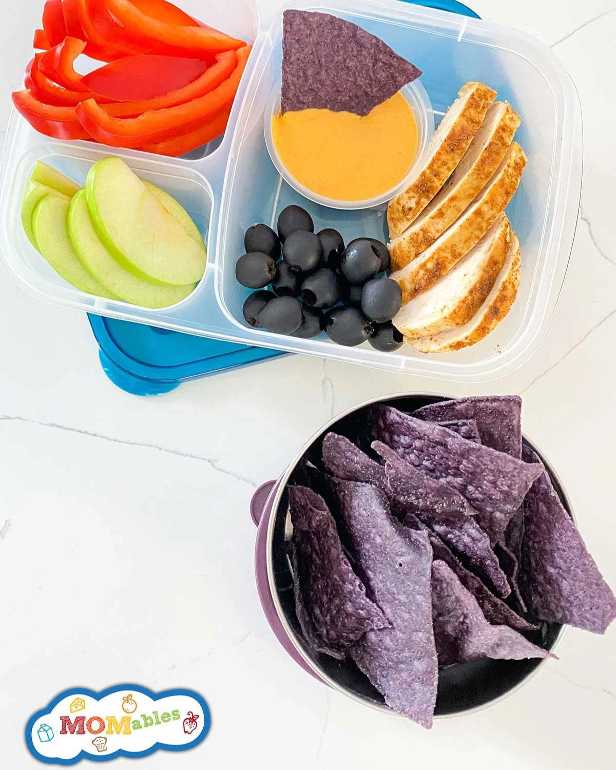 Homemade Nacho Lunchable