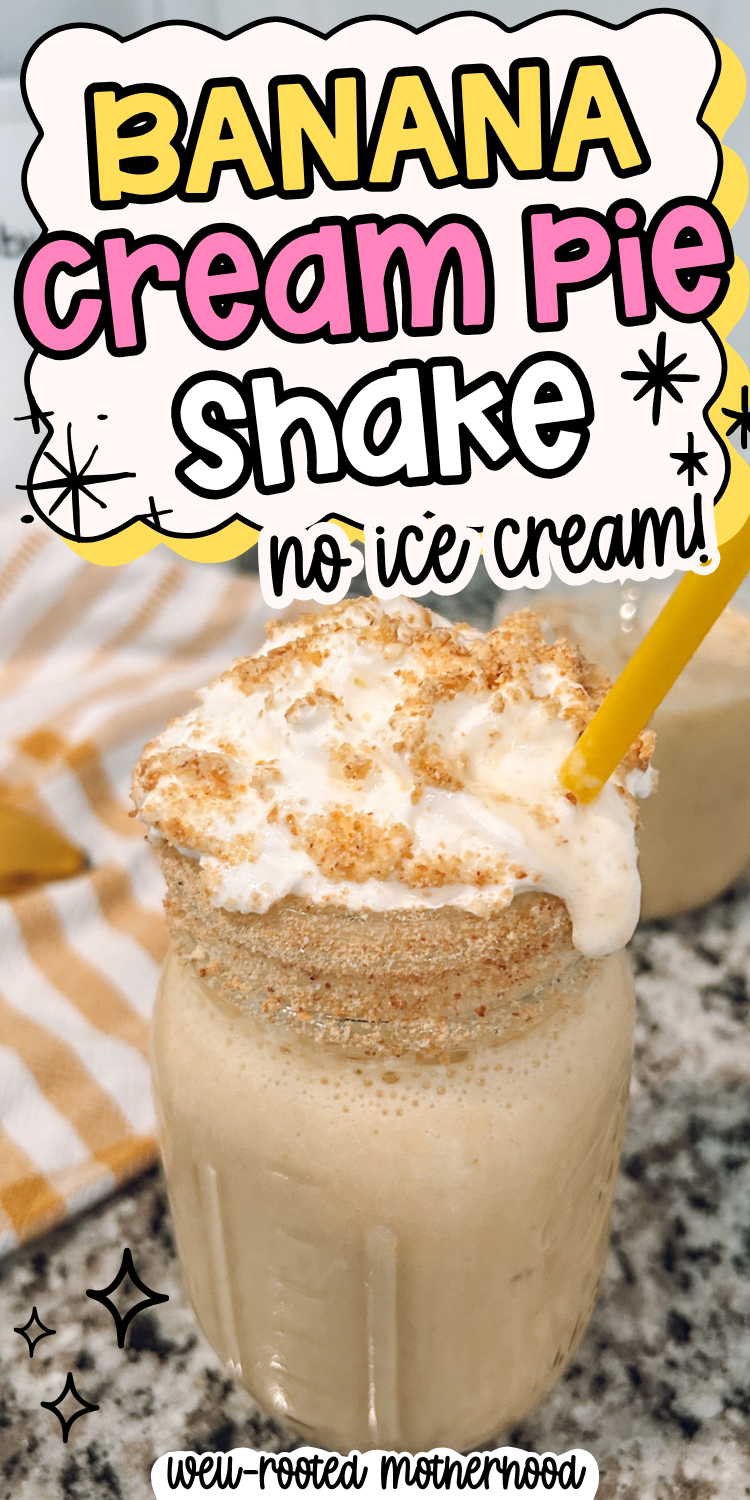 Retro Banana Cream Pie Shake