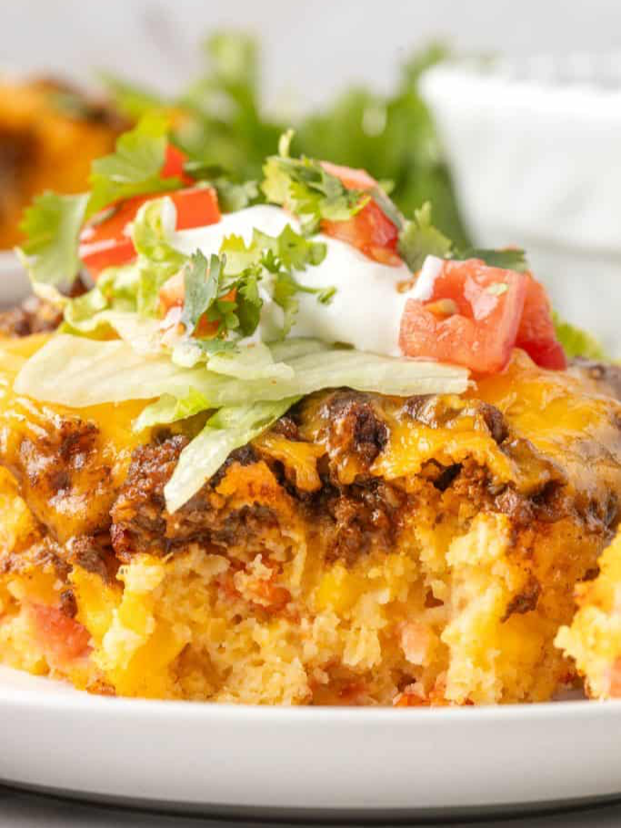 Chicken Cornbread Casserole