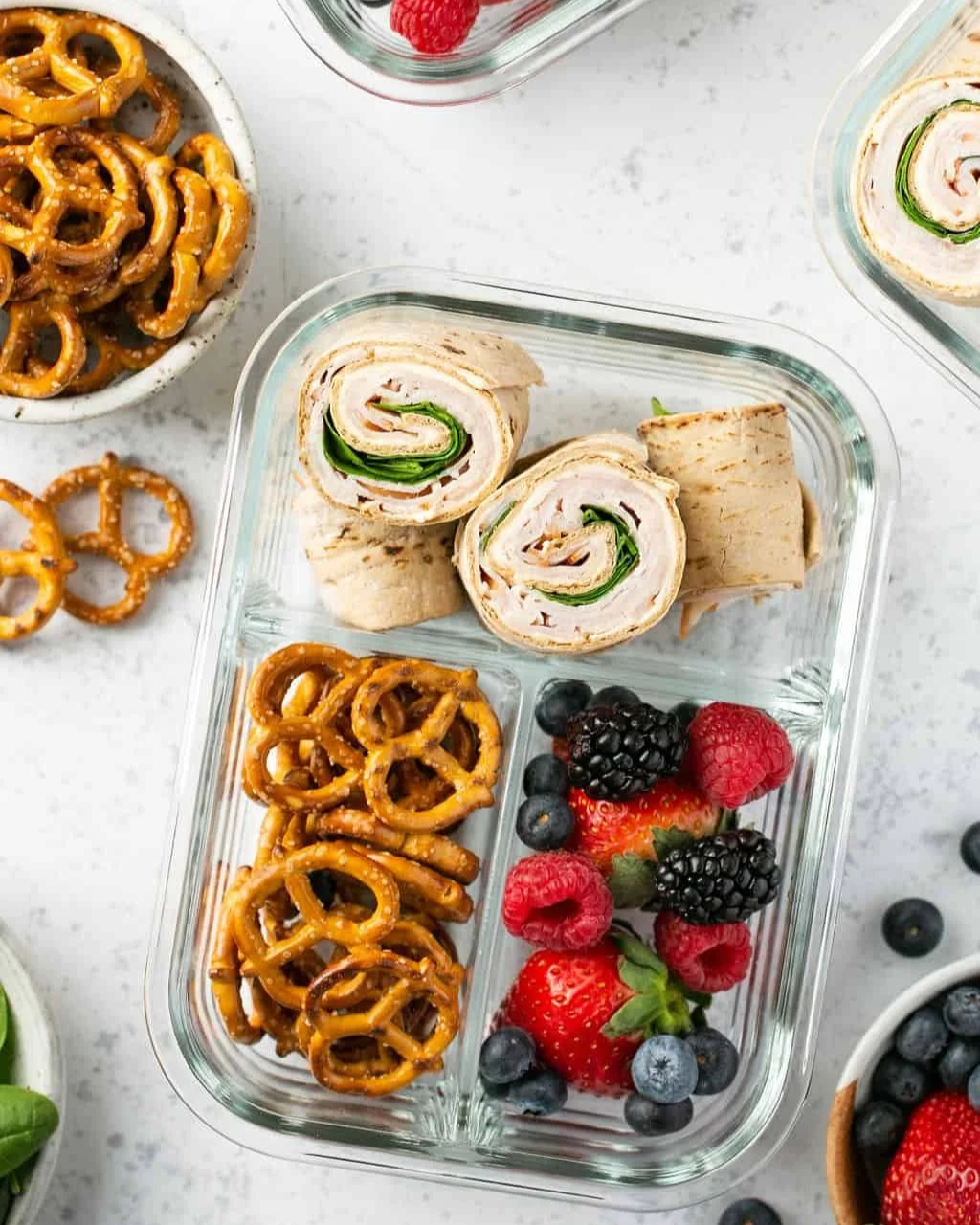 Turkey and Cheese Pinwheels
