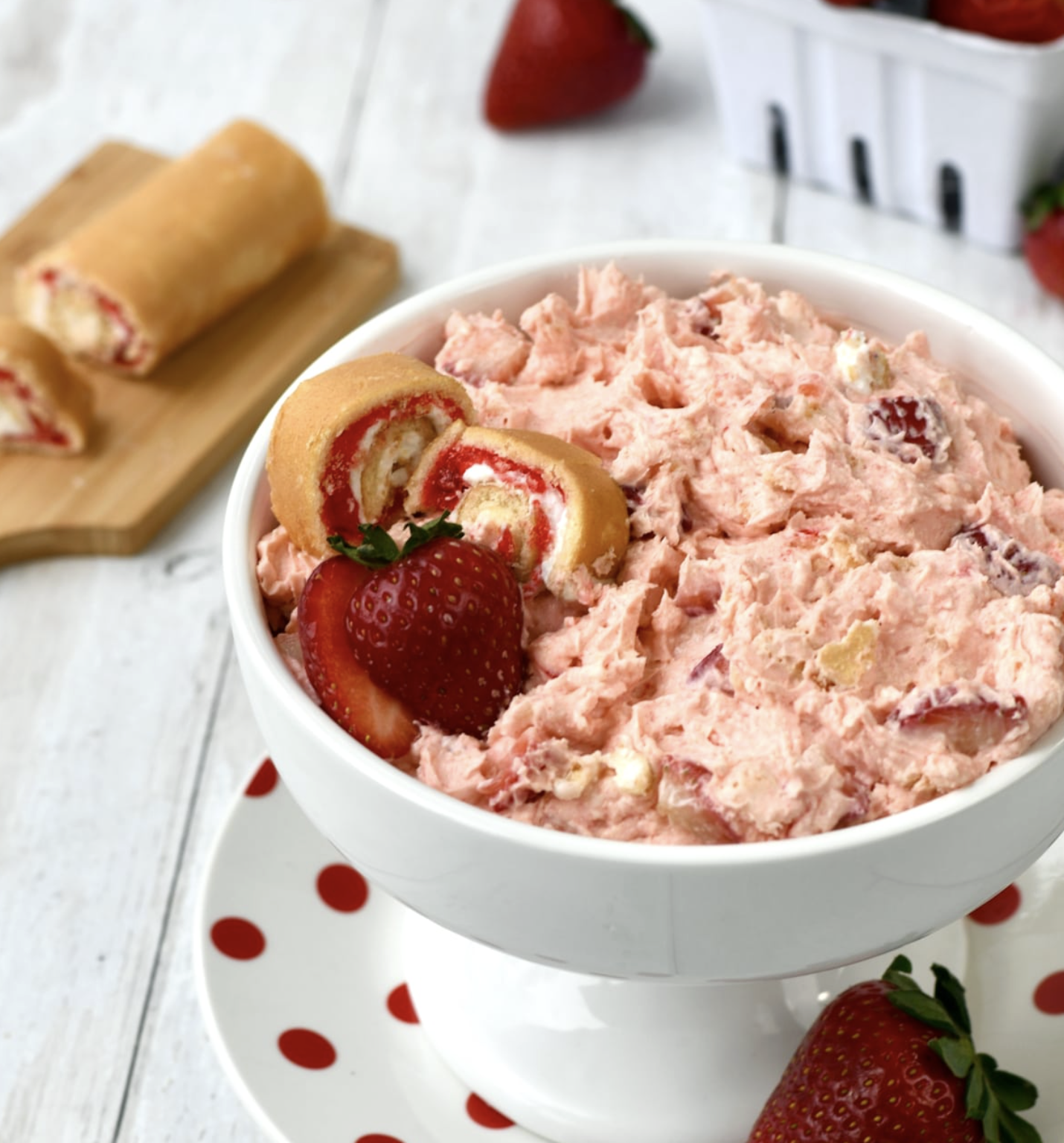 Shortcut Strawberry Shortcake Dip