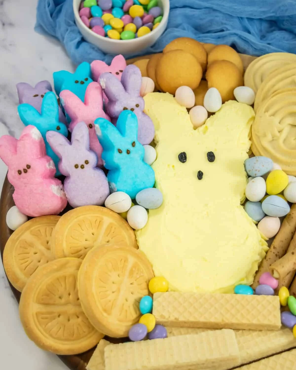 Easter Peeps Frosting Board