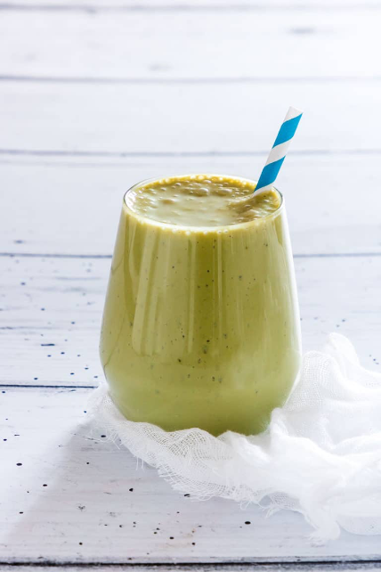 Matcha Peach Smoothie