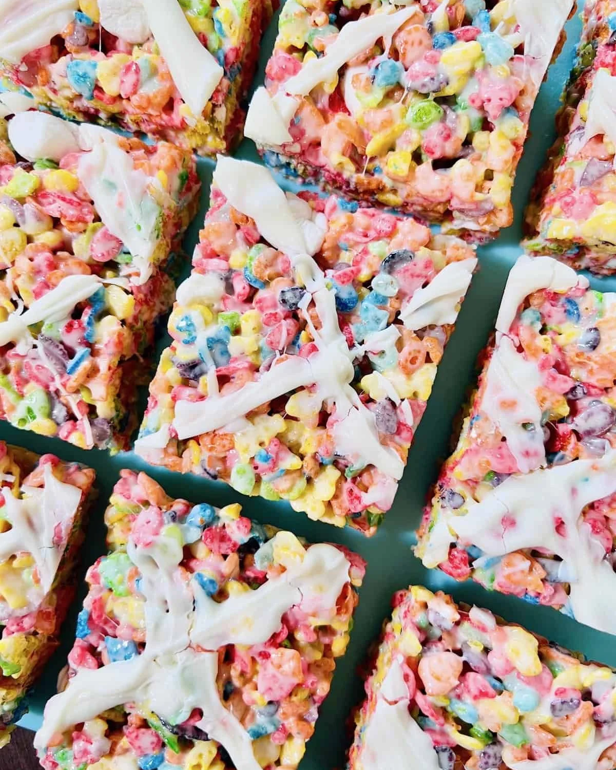 Fruity Pebble Cereal Bars