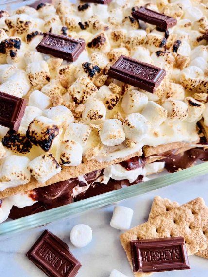 S'mores Icebox Cake