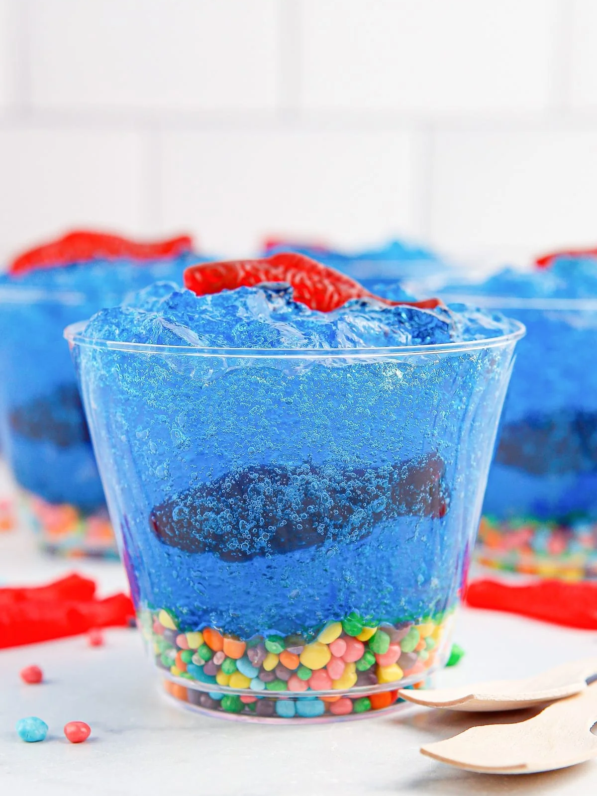 Mini Fish Tank Gelatin Cups