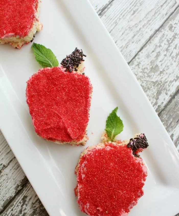 Red Apple Rice Krispie Treats