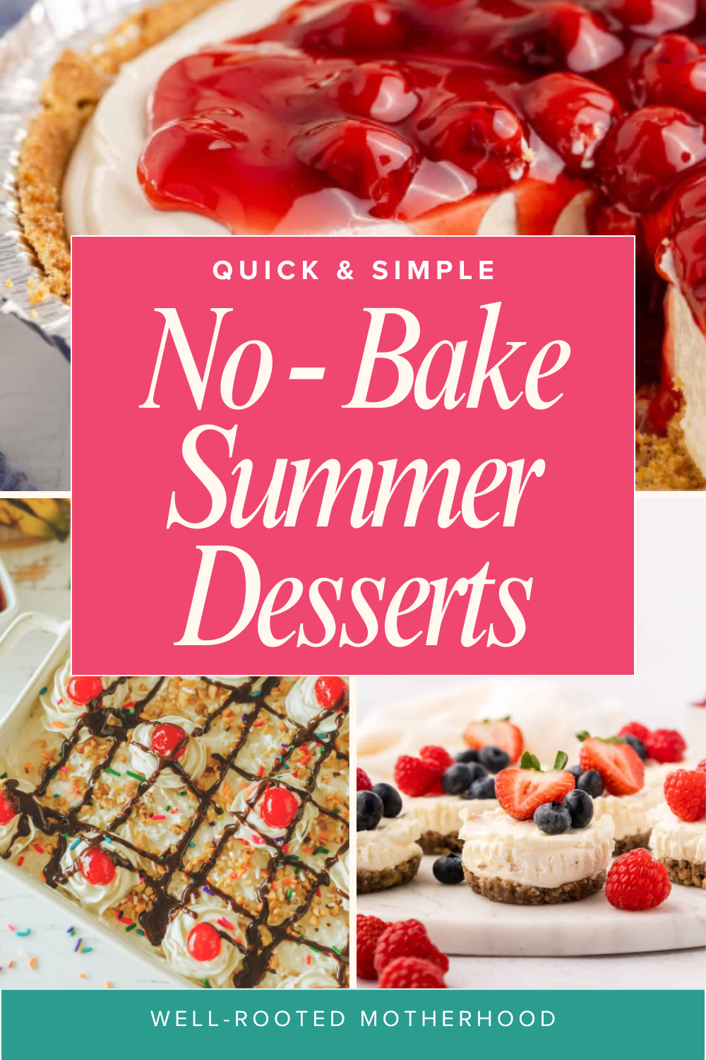 no bake summer desserts