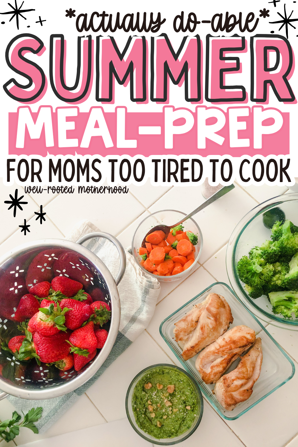easy meal prep ideas for tired moms