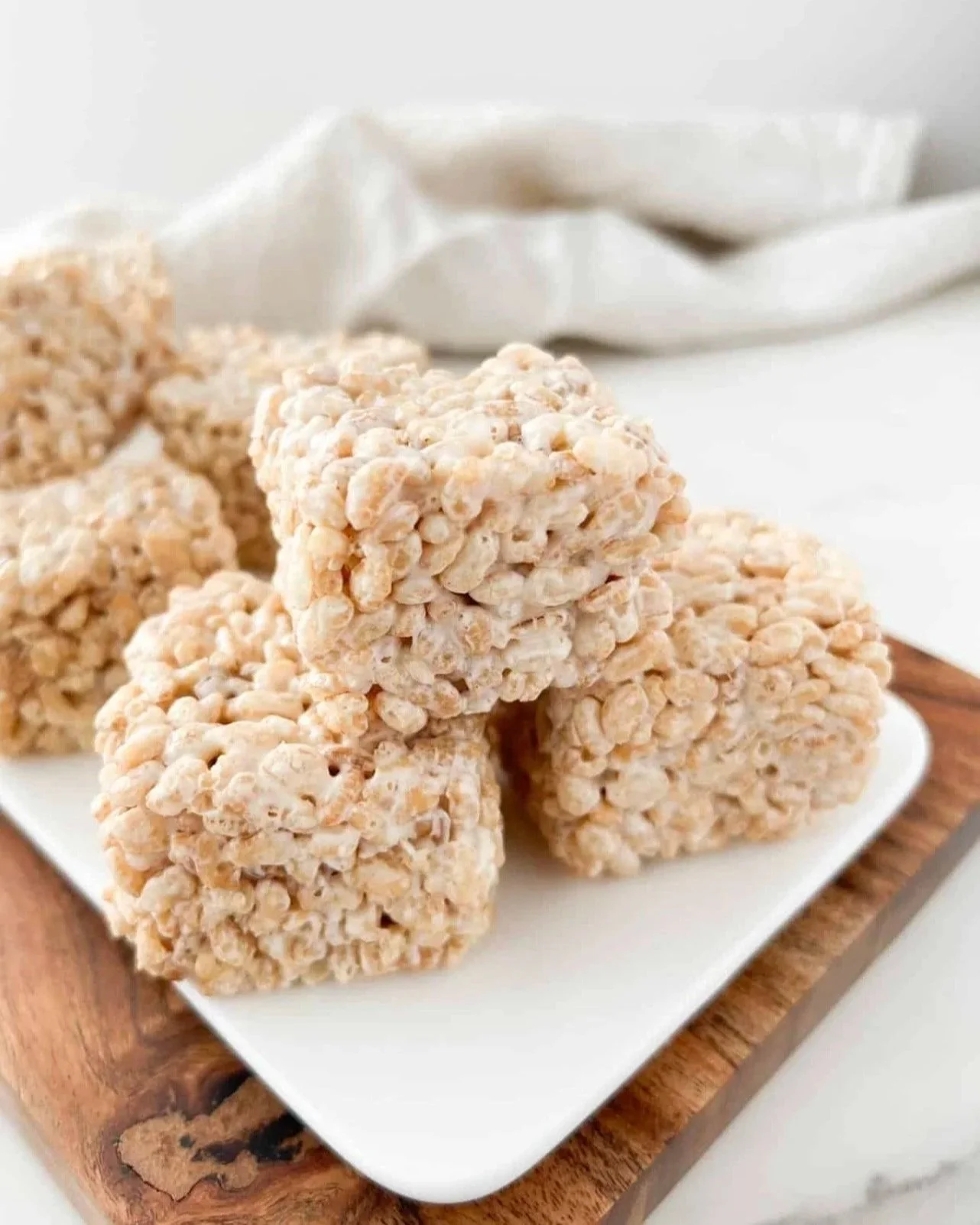 Rice Crispy Treats with Marshmallow Fluff