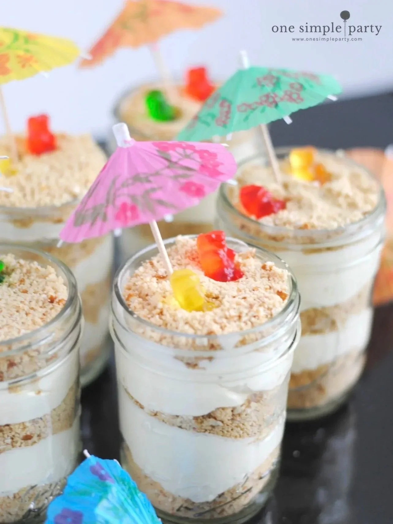 Sweet and Salty Sand Pudding Cups