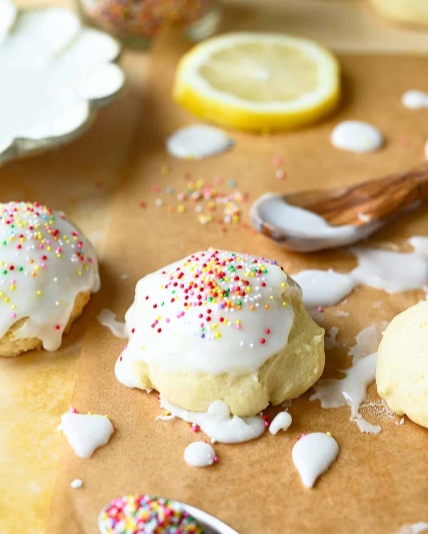 Italian Lemon Drop Cookies