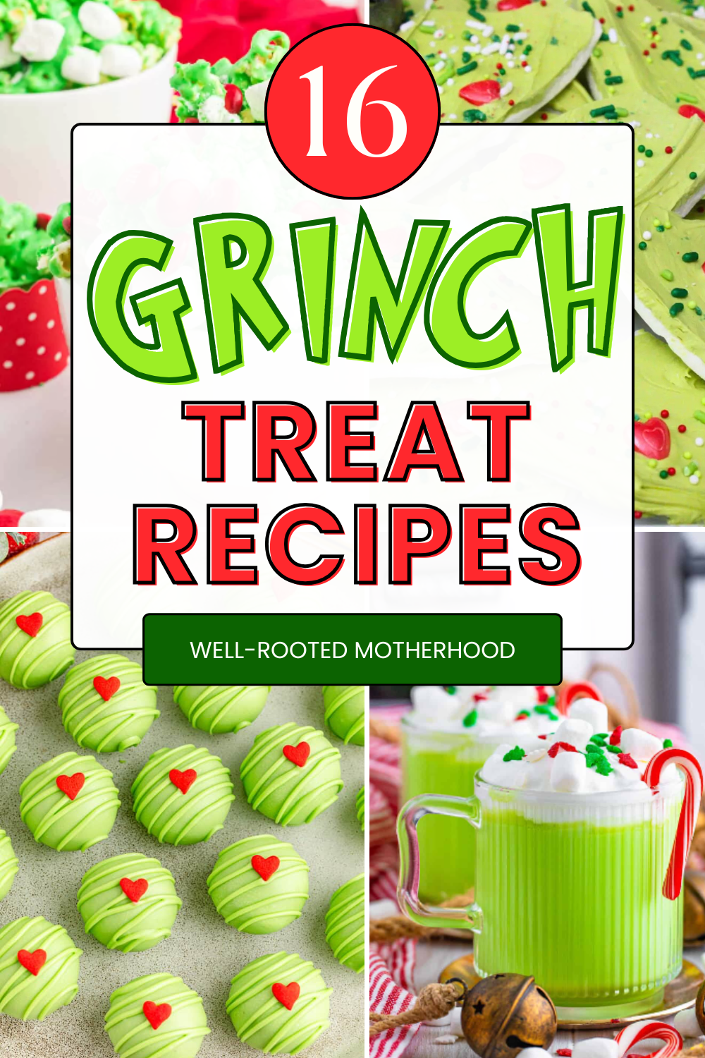 Grinch Themed Christmas Treats