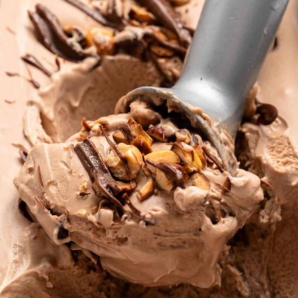 No Churn Nutella Ice Cream