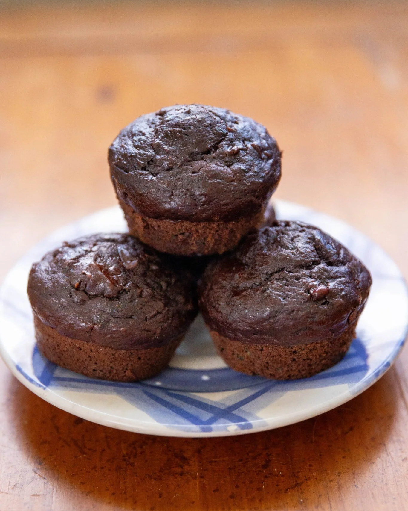 Double Chocolate Veggie Muffins