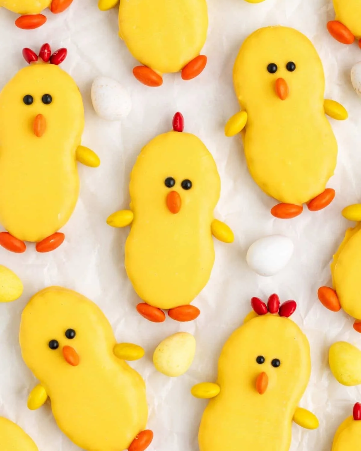 Easy No-Bake Easter Chick Cookies