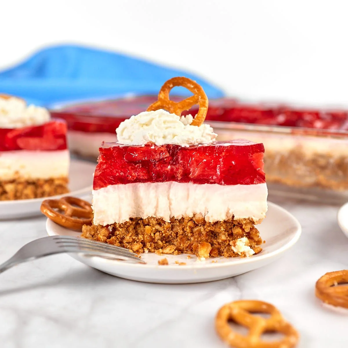 Strawberry Pretzel Salad