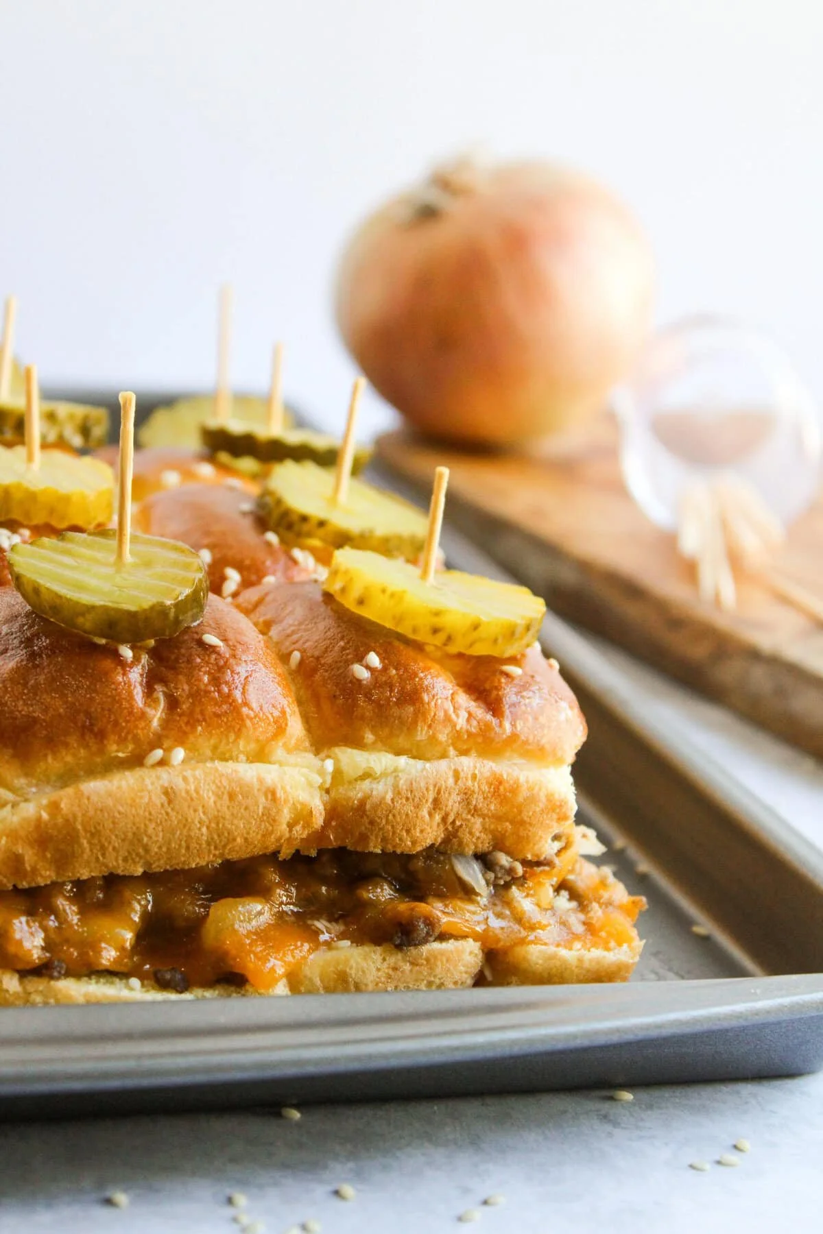 Easy Cheeseburger Sliders