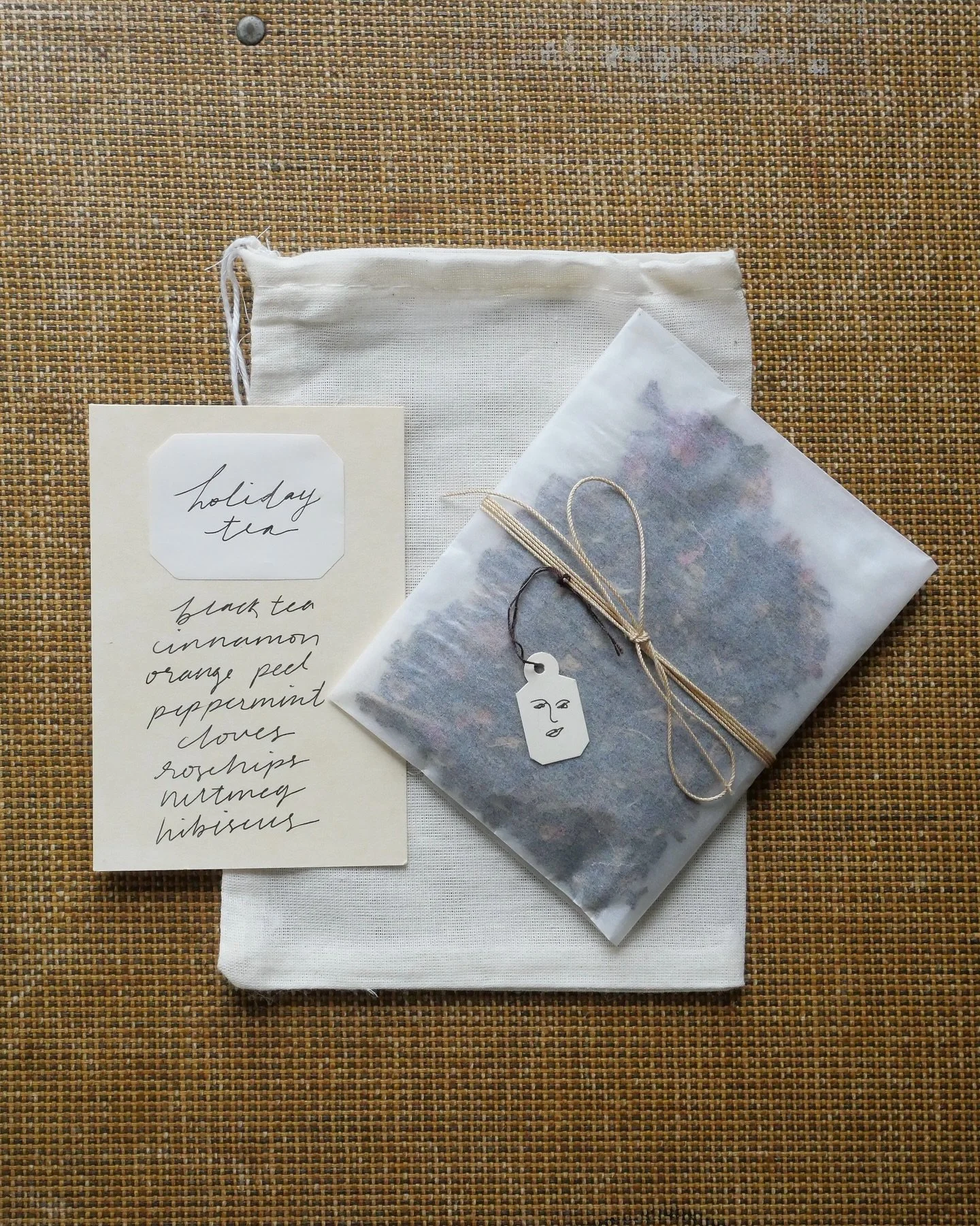 Sip &amp; read. Each book bundle comes with a serving of holiday tea [black tea, cinnamon, orange peel, peppermint, cloves, rosehips, nutmeg, hibiscus] This Friday 11/7 at 12pm EST. Art Book Bundles, For the Holidays. 🍵

Bundles include:
-3 vintage 