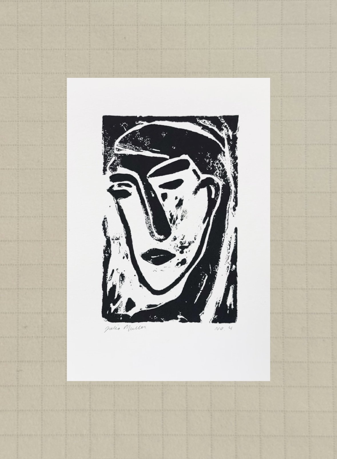 linocut print handmade original art abstract picasso .jpg