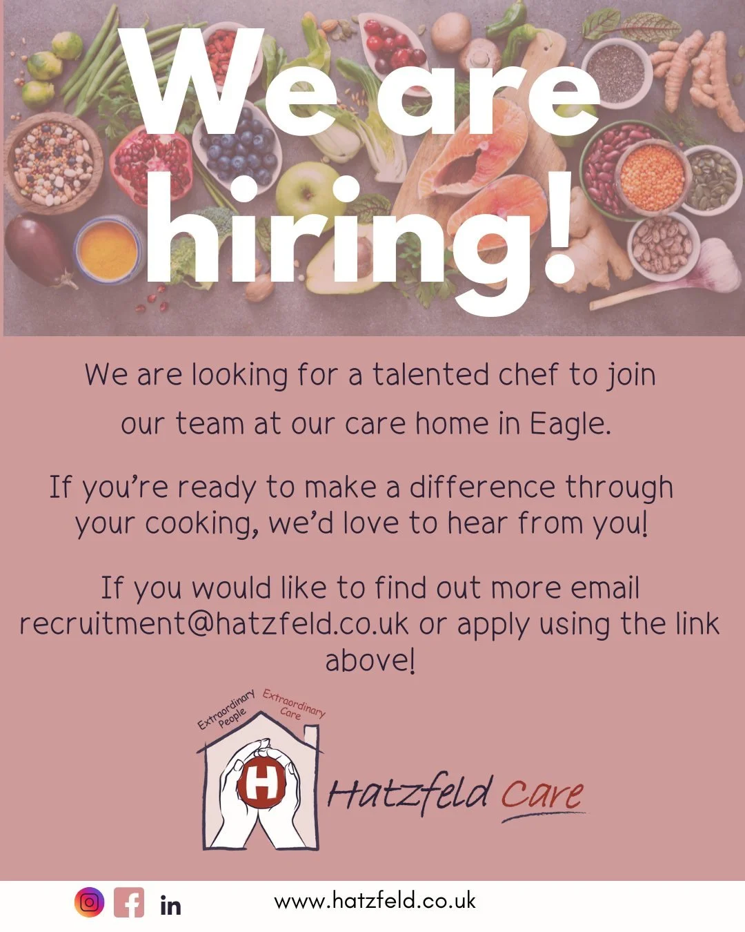 Apply here! https://apply.workable.com/hatzfeld-care/j/908DFD5911/