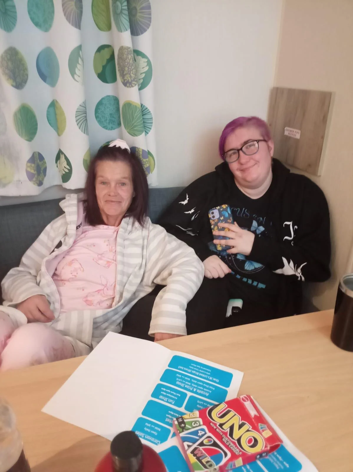 4 residents from Willowgarth went on holiday to a local caravan site, where they went to the club house, played Bingo and had a pamper night! 🌭

#holiday #caravanholiday #britishholidays