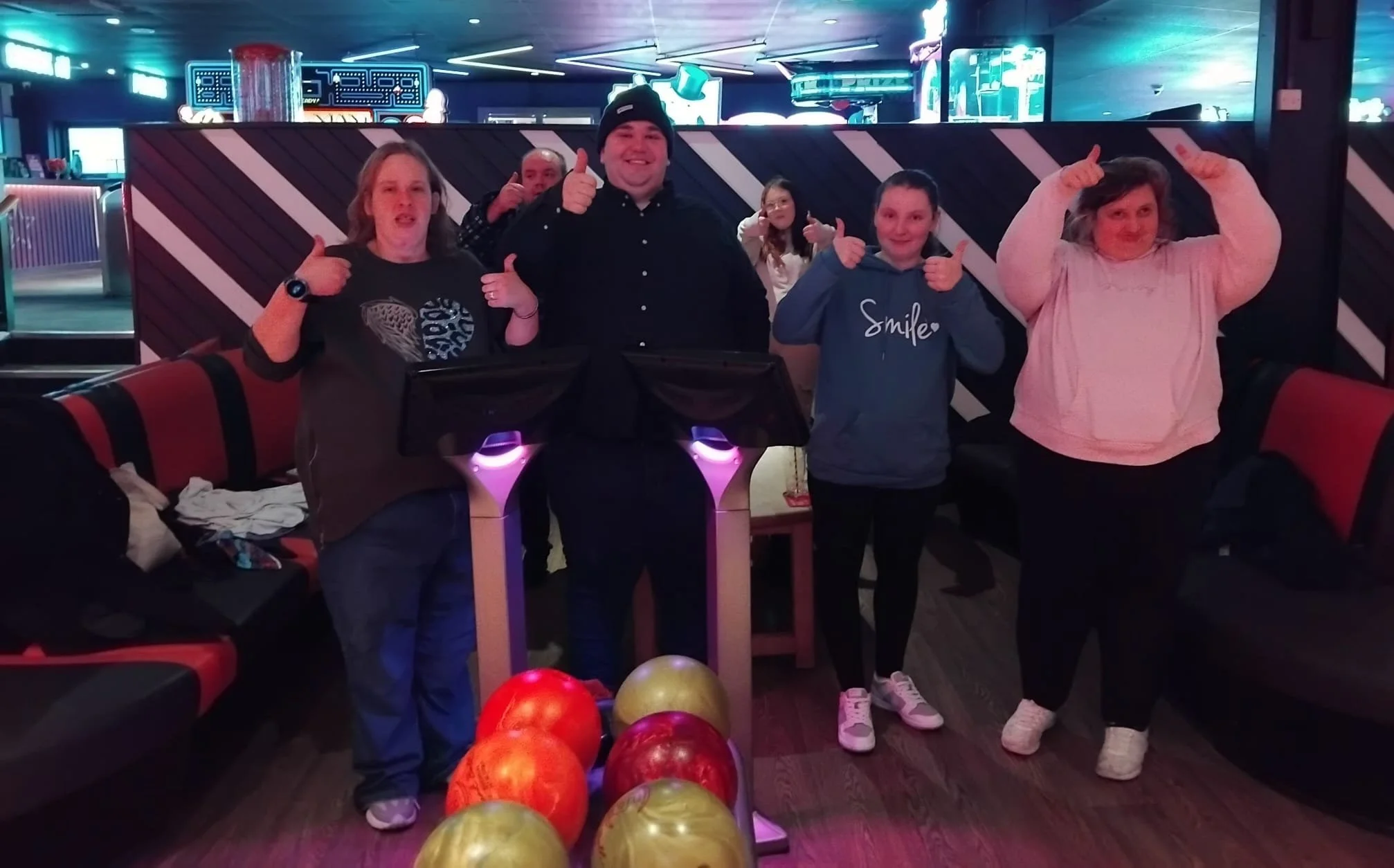 Friday bowling club in full swing! 🎳

#bowling #teamwork