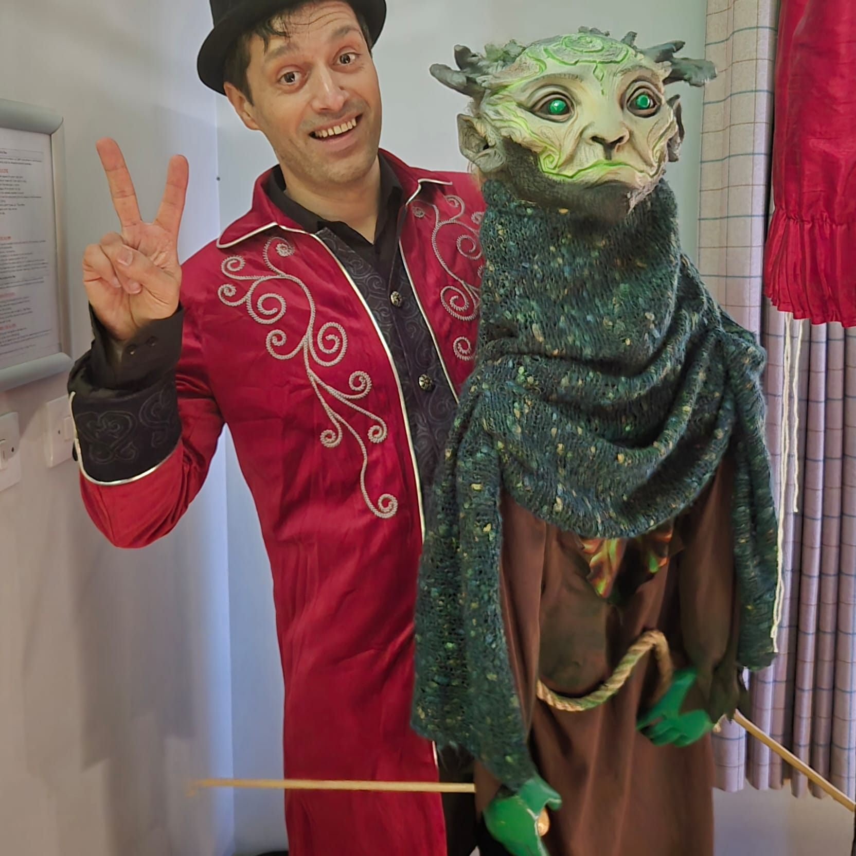 Our residents enjoyed a wonderful afternoon watching a delightful Jack and the Beanstalk puppet show🎭🌱

#puppetshow #jackandthebeanstalk #CareHomeActivities