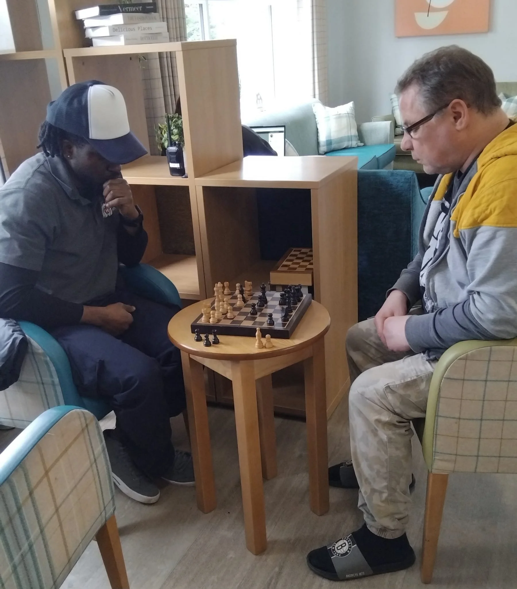 Just two grandmasters plotting their next move 🤔

#chessgame #chessplayer