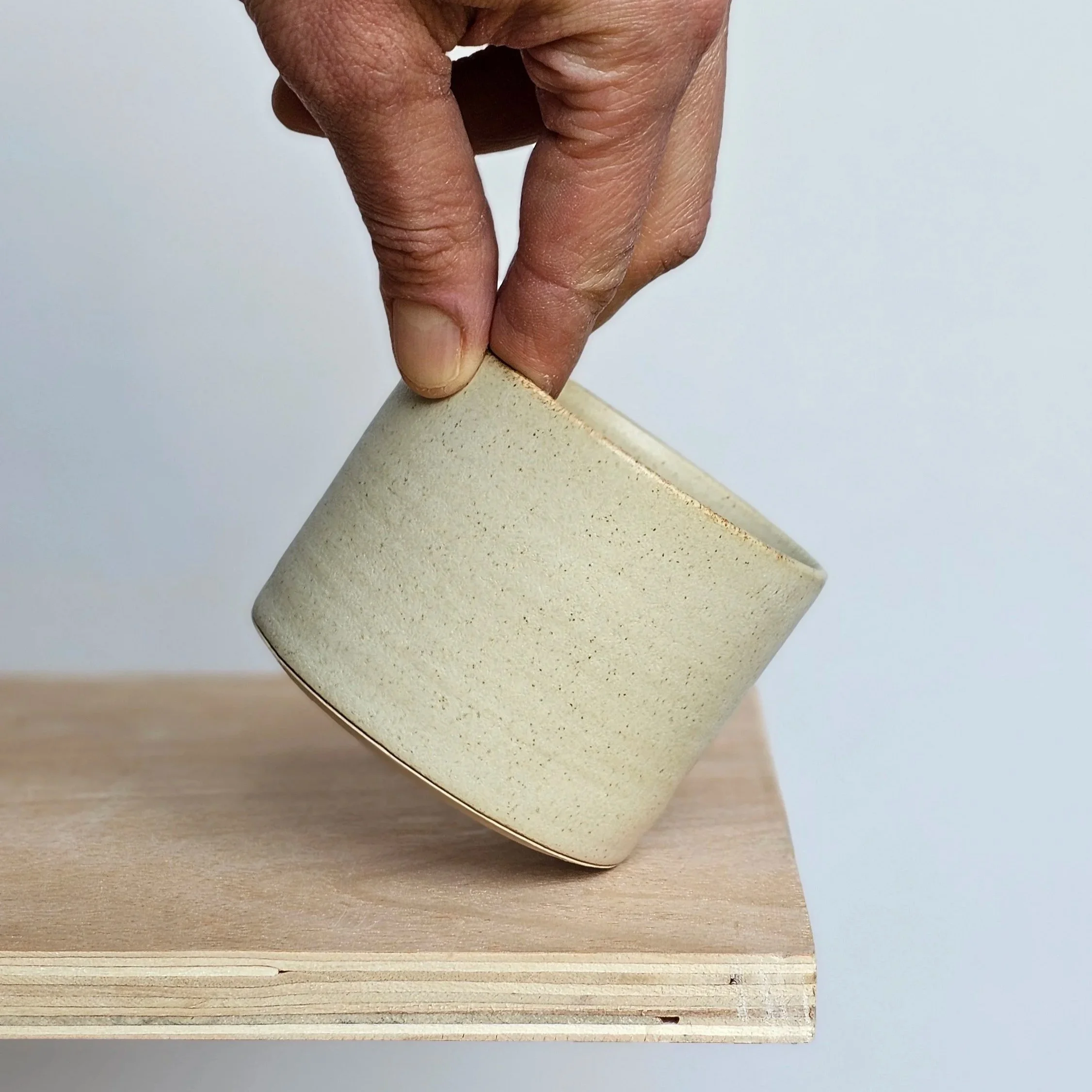 Handmade ceramic tumbler