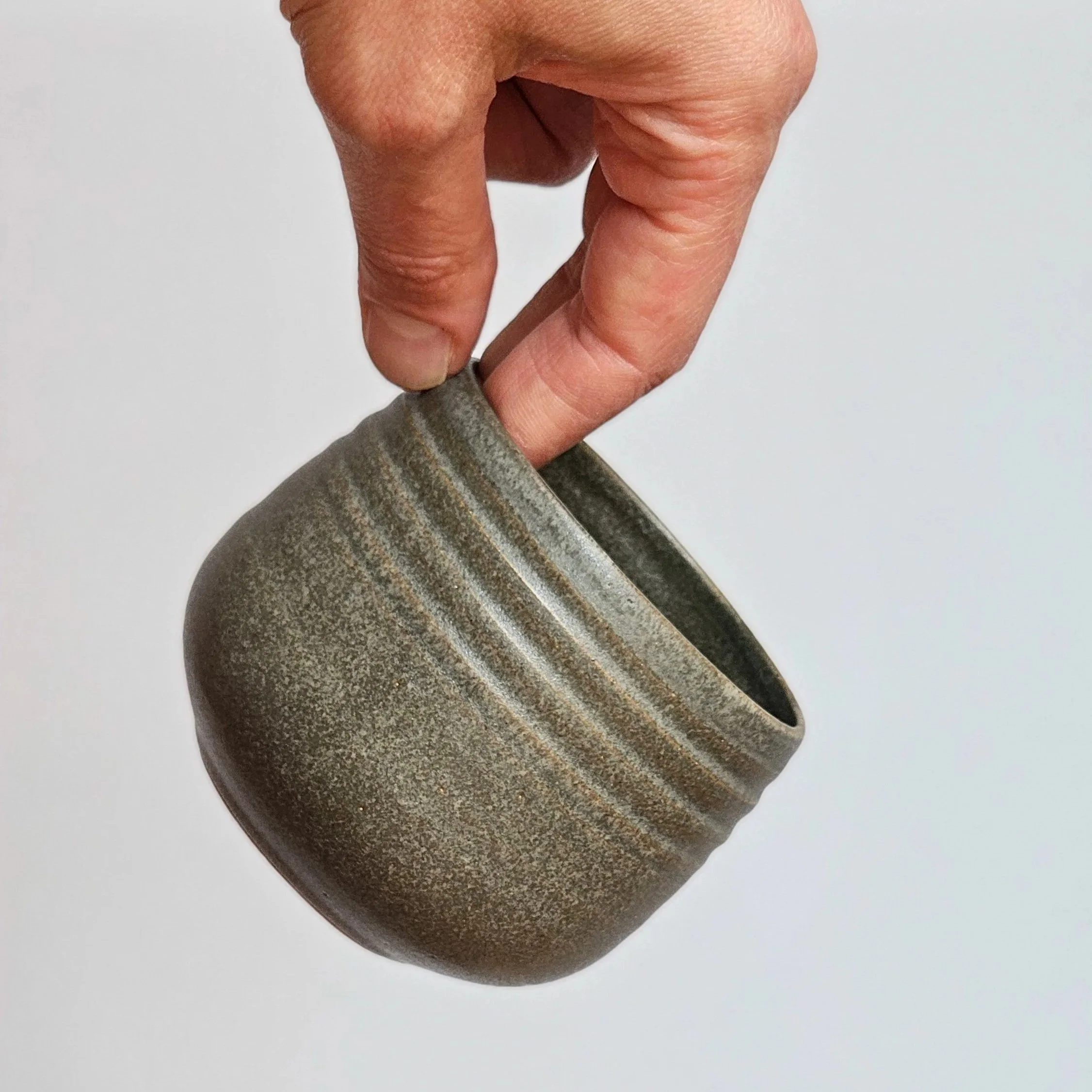 Handmade coffee cup