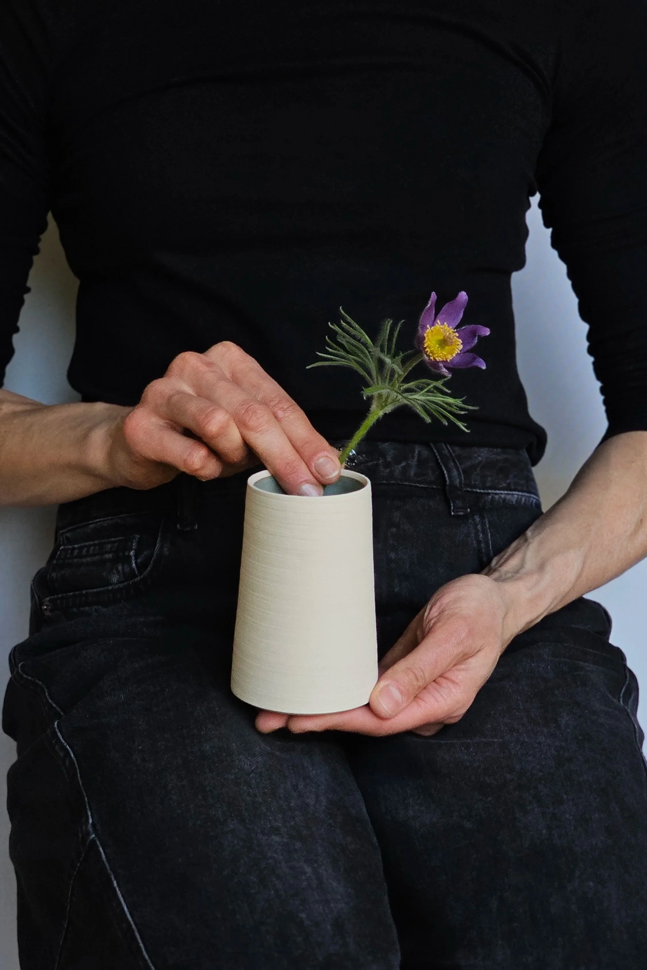 Short tapered pot/vase - Zambezi