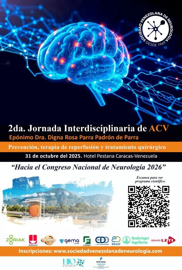 2DA JORNADA INTERDISCIPLINARIA DE ACV “Hacia el Congreso Nacional de Neurología”