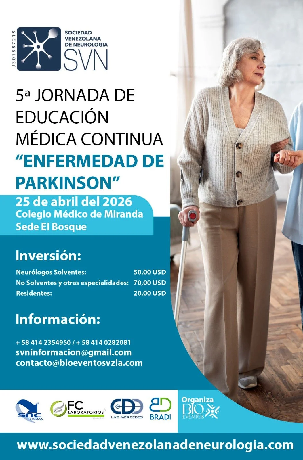5ta Jornada de educación médica continua sobre Parkinson