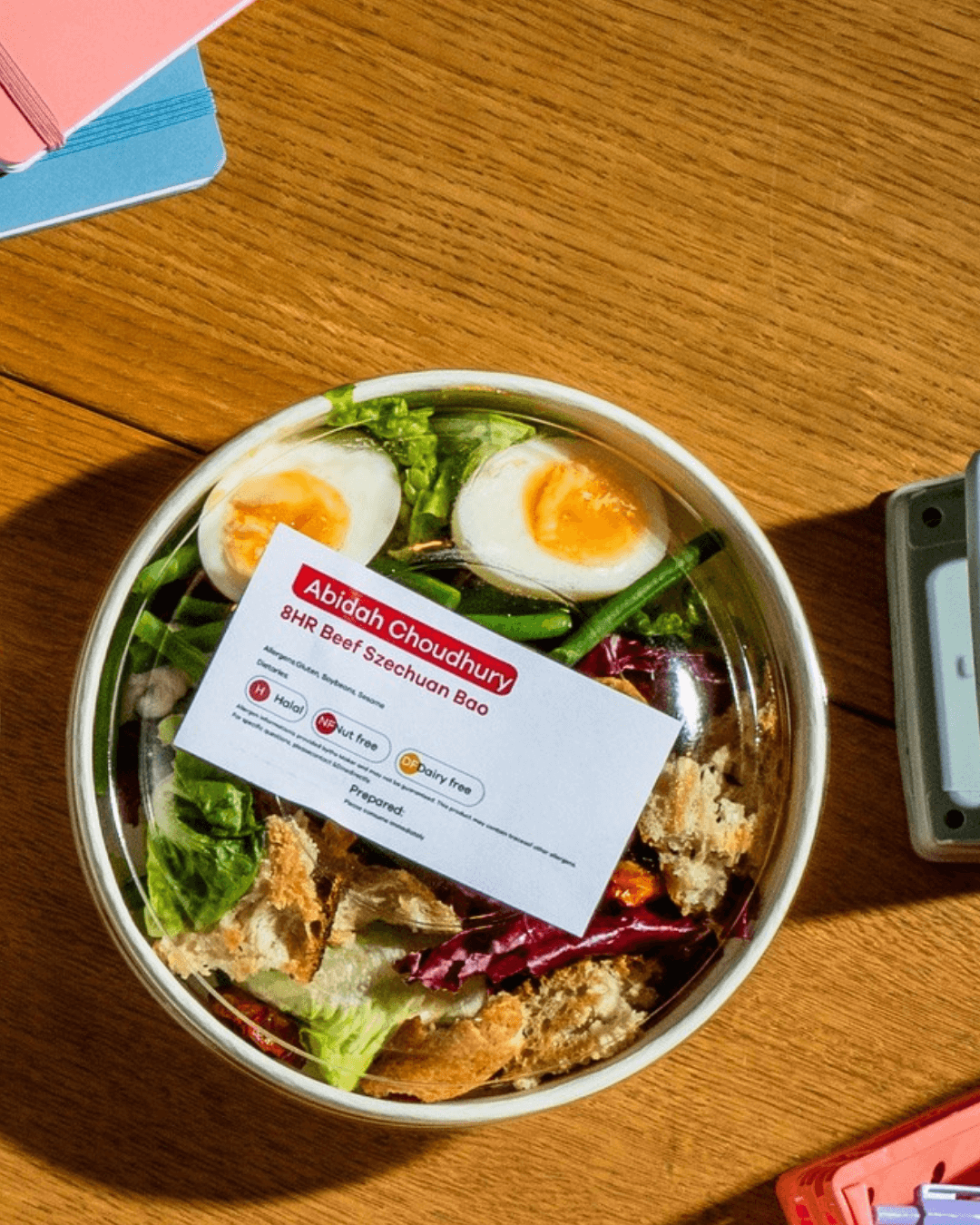 Daily breakfast deliveries and lunch programmes delivered in sustainable boxes