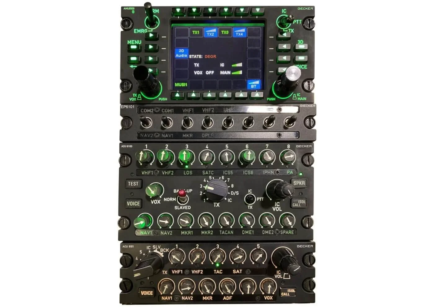 Becker Avionics 3D Radio