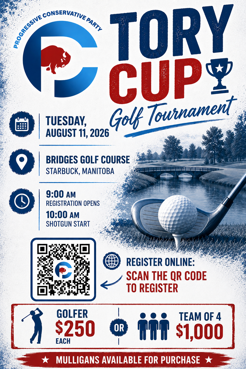 Tory Cup Golf Tournament 2026