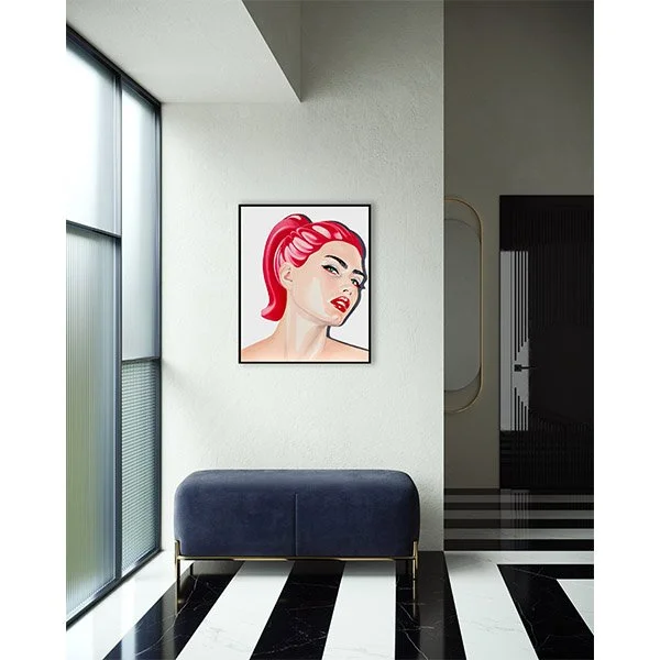  Medium : Oil on wood panel  Size : 50cm x 60cm