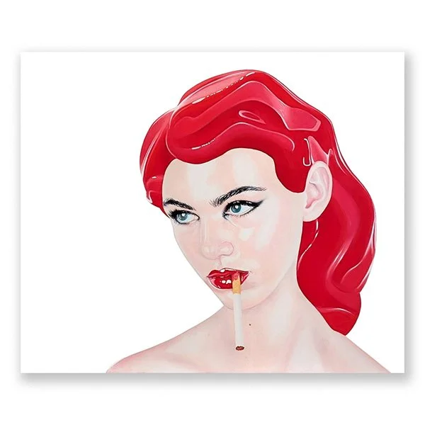  Medium : Oil on wood panel  Size : 50cm x 60cm