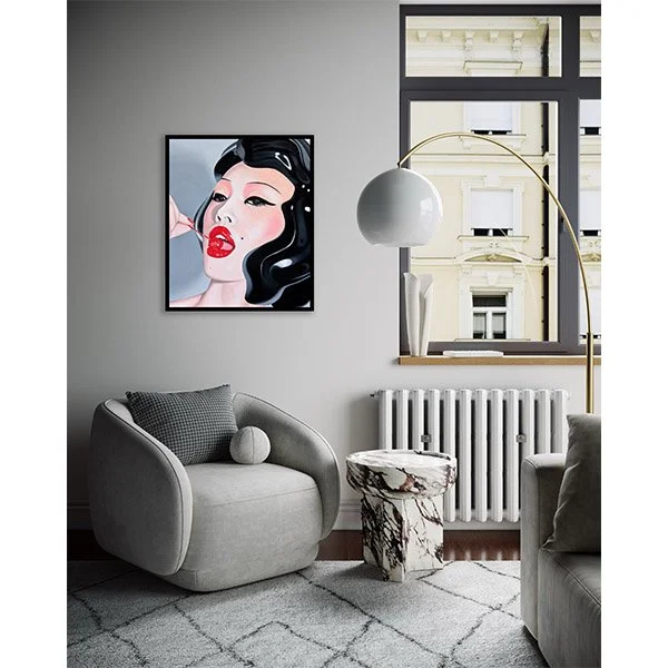  Medium : Oil on wood panel  Size : 50cm x 60cm