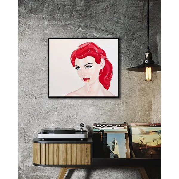  Medium : Oil on wood panel  Size : 50cm x 60cm