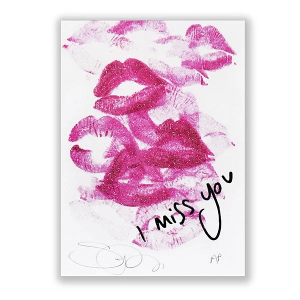 I MISS YOU  - GLITTER