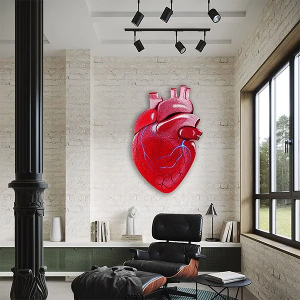  Medium : Oil on gesso covered wood panel, embellished with 15,000 crystals  Size : 79.3cm x 120cm