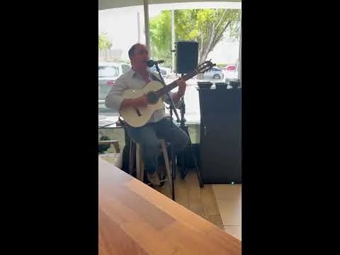 Luis Denis plays live Rumba Flamenco Music at  Cuento Sandwiches Saturdays 1pm-4pm