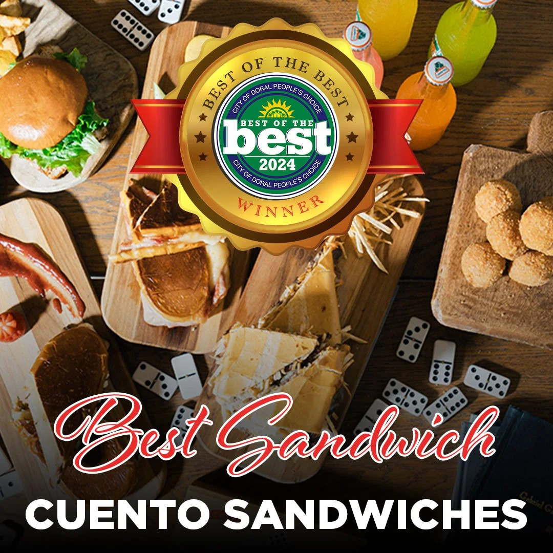 Doral Best Sandwich 2024: Cuento Sandwiches